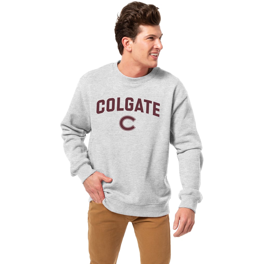  Colgate Raiders League Collegiate Wear Essentials 2.0 Pullover Sweatshirt - Heather Gray
